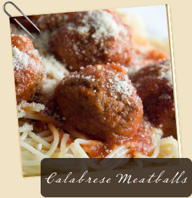 Calabrese Meatballs